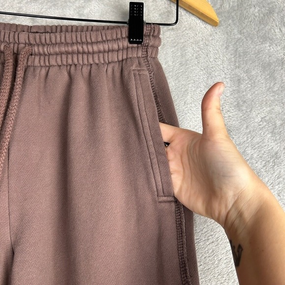 ✨ 2/$35 Aerie Sweatpant Joggers XS Long Raw Edge Loungewear Comfort Travel - Picture 5 of 9